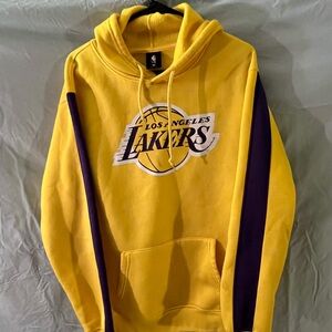 NBA Lakers Yellow and Purple Sweater